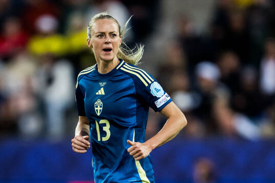 Amanda Ilestedt of Sweden