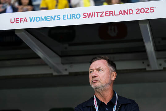 Head coach Peter Gerhardsson of Sweden