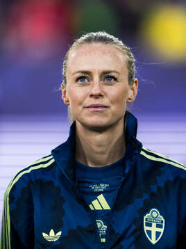 Amanda Ilestedt of Sweden