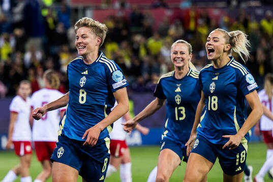 during the UEFA Women's Euro 2025 group stage football