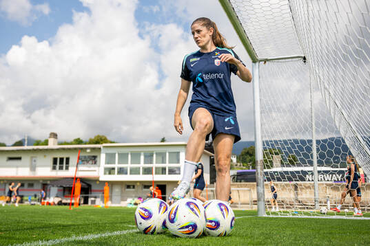 Maren Mjelde of the Norwegian women's national football