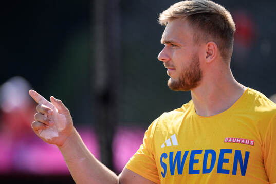 Jesper Ahlin of Sweden