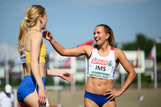 Moa Granat of Sweden and Selma Ims of Norway