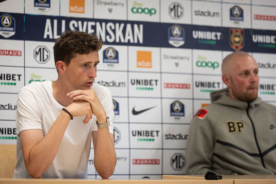 IFK Norrköpings tränare Martin Falk