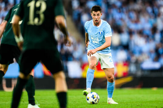 Lasse Berg Johnsen of Malmö FF