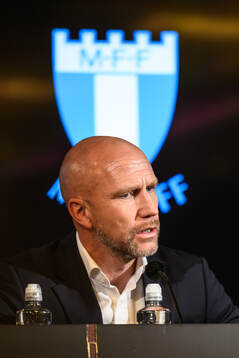 Head coach Henrik Rydström of Malmö FF