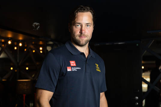 Victor Hedman of the Swedish men's national ice hockey team