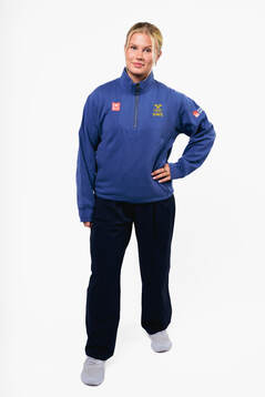 Maja Nylén Persson of the Swedish women's national ice