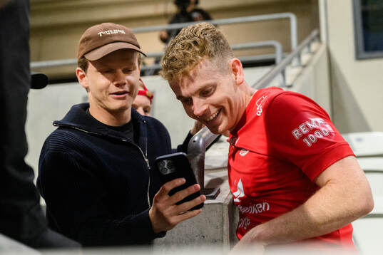 Kolbeinn Thordarson of IFK Göteborg and Saevar Atli