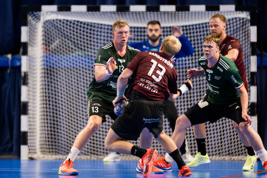 OV Helsingborgs William Bengtsson och Oscar Johansson och