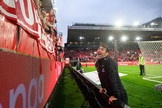 Coach Freyr Alexandersson of Brann