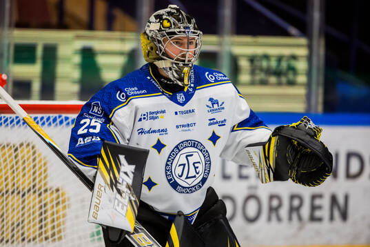 Leksands målvakt Robin Christoffersson