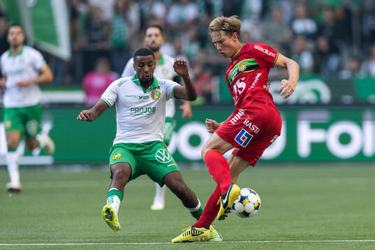 Hammarbys Paulos Abraham och GAIS Robin Frej