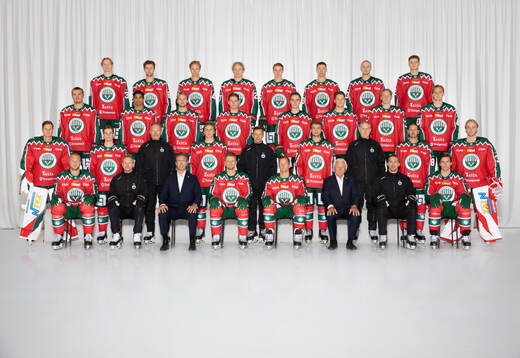 Bläddra bland fler bilder av Ishockey, SHL, Porträtt och Lagbild, Frölunda