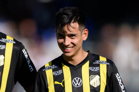 Häckens Danilo Al-Saed vid lineup