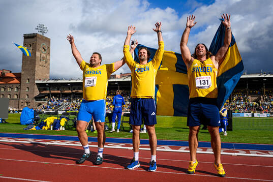 Daniel Ståhl, Simon Pettersson and Wictor