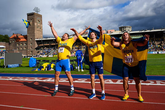 Daniel Ståhl, Simon Pettersson and Wictor