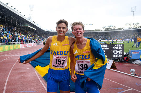 Samuel Pihlström	and Jonathan Grahn	of Sweden