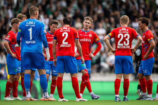 Helsingborgs spelare deppar