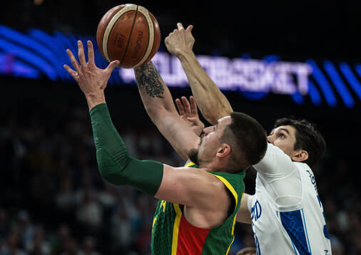 Margiris Normantas of Lithuania and Andre Gustavson of
