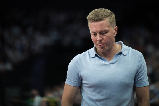 Coach Lassi Tuovi of Finland