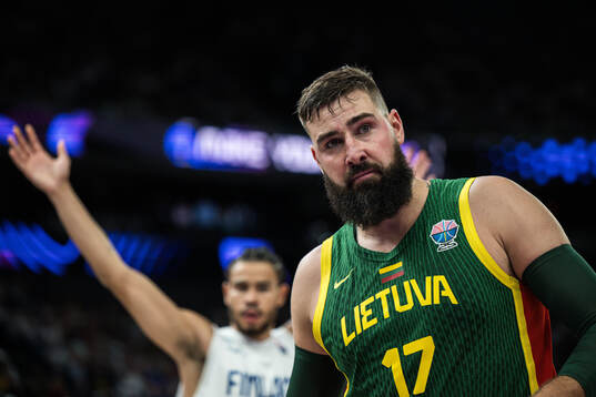 Jonas Valanciunas of Lithuania