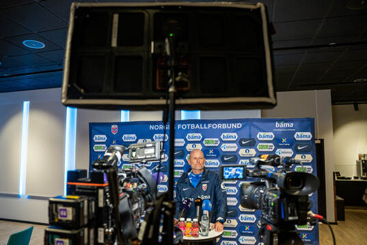 Ståle Solbakken, head coach of the Norwegian national