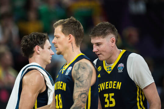 Pelle Larsson, Viktor Gaddefors and Simon Birgander of