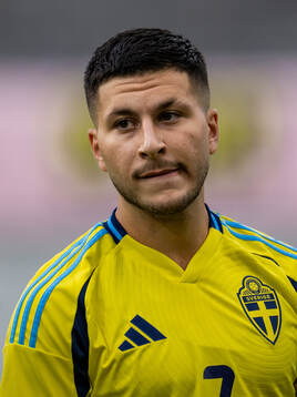 Roony Bardghji of Sweden