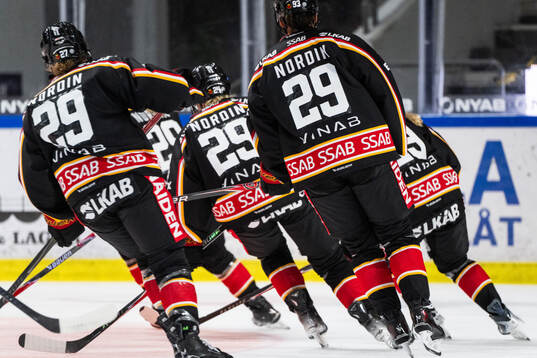 Luleås spelare med tröjnummer 29 för att hylla Emma