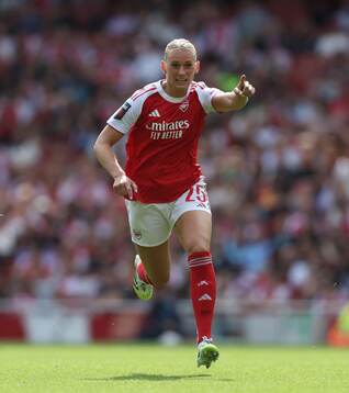 Stina Blackstenius of Arsenal