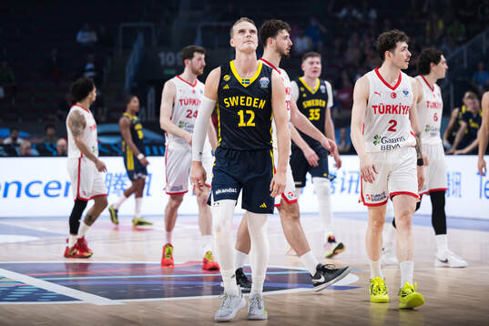 Ludvig Håkanson of Sweden looks dejected