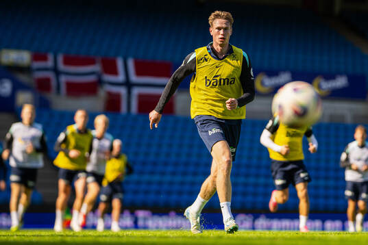 Torbjørn Lysaker Heggem of the Norwegian national football