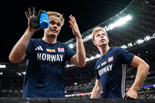 Sondre Mogens Guttormsen of Norway and Simen Guttormsen of