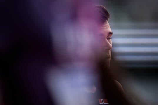 Jakob Asserson Ingebrigtsen of Norway looks dejected