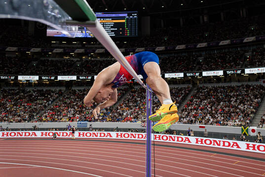 Sam Kendricks of USA