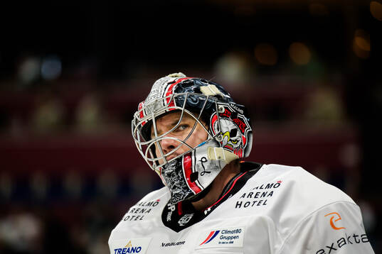 Malmö Redhawks målvakt Marek Langhamer