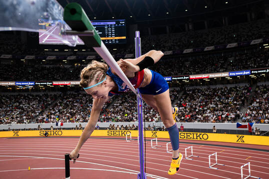 Sandi Morris of USA