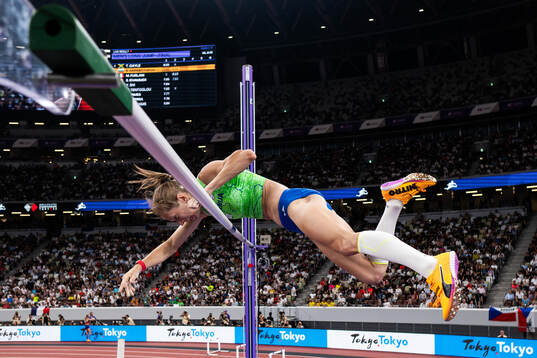 Tina Sutej of Slovenia