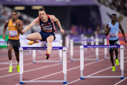 Karsten Warholm of Norway