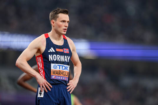 Karsten Warholm of Norway