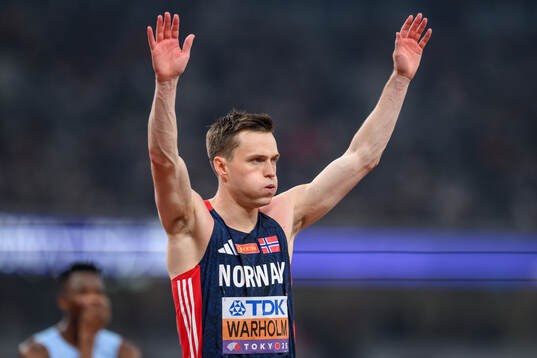 Karsten Warholm of Norway