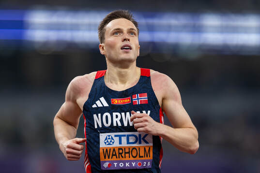 Karsten Warholm of Norway