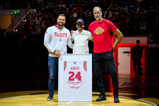 Tidigare Uppsala Basket- och Sloga Basketspelaren Mannos