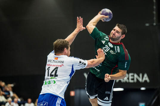 OV Helsingborgs Marcus Norrbrink och Ystad IFs Jonathan