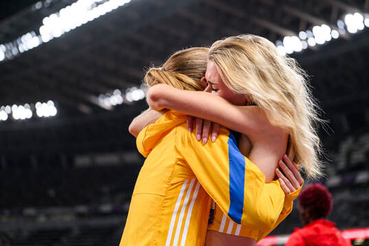 Ellen Ekholm of Sweden and Engla Nilsson of Sweden