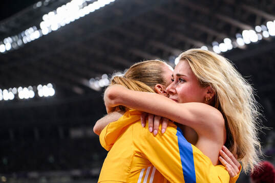 Ellen Ekholm of Sweden and Engla Nilsson of Sweden