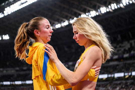Ellen Ekholm of Sweden and Engla Nilsson of Sweden