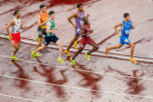 Gabriel Tual of France, David Barroso of Spain, Cian