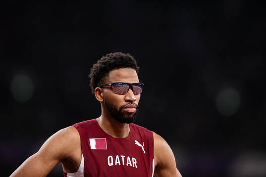 Abderrahman Samba of Qatar
